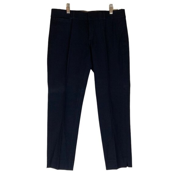 Banana Republic Sloan Slim Ankle Pants 6P True Navy Viscose Cotton Spandex Blend - Picture 1 of 7